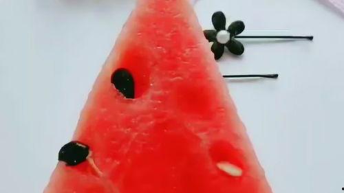 吃瓜发夹,潮流与时尚的完美融合